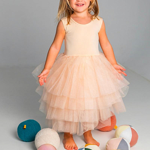 Платье-пачка Ratatam "Apricot", абрикосовое